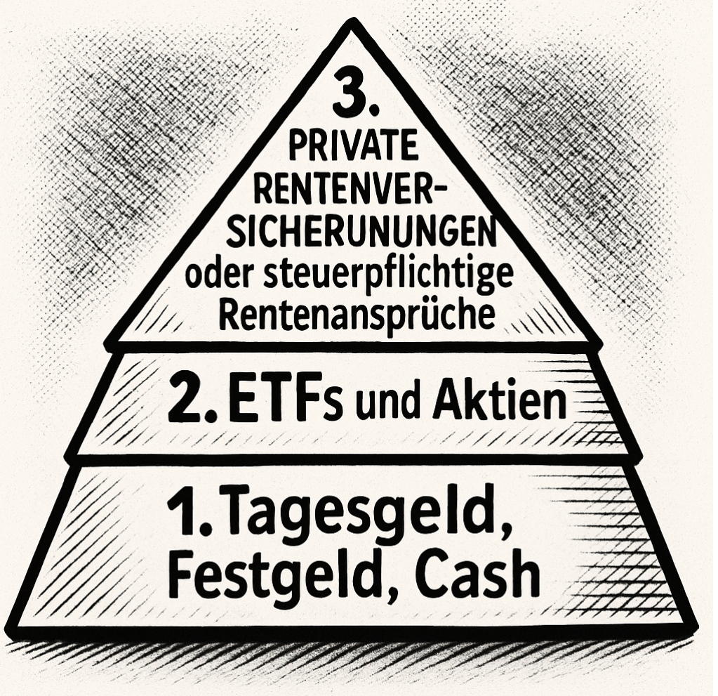 Steuerpyramide Entnahmeplan