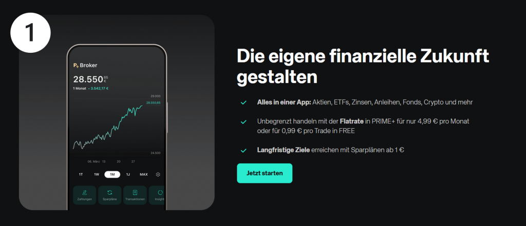Scalable Capital Anmeldeseite Anleitung